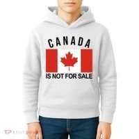 Canada Is Not For Sale Its Priceless Sovereign & Strong Kids Hoodie thumb 4