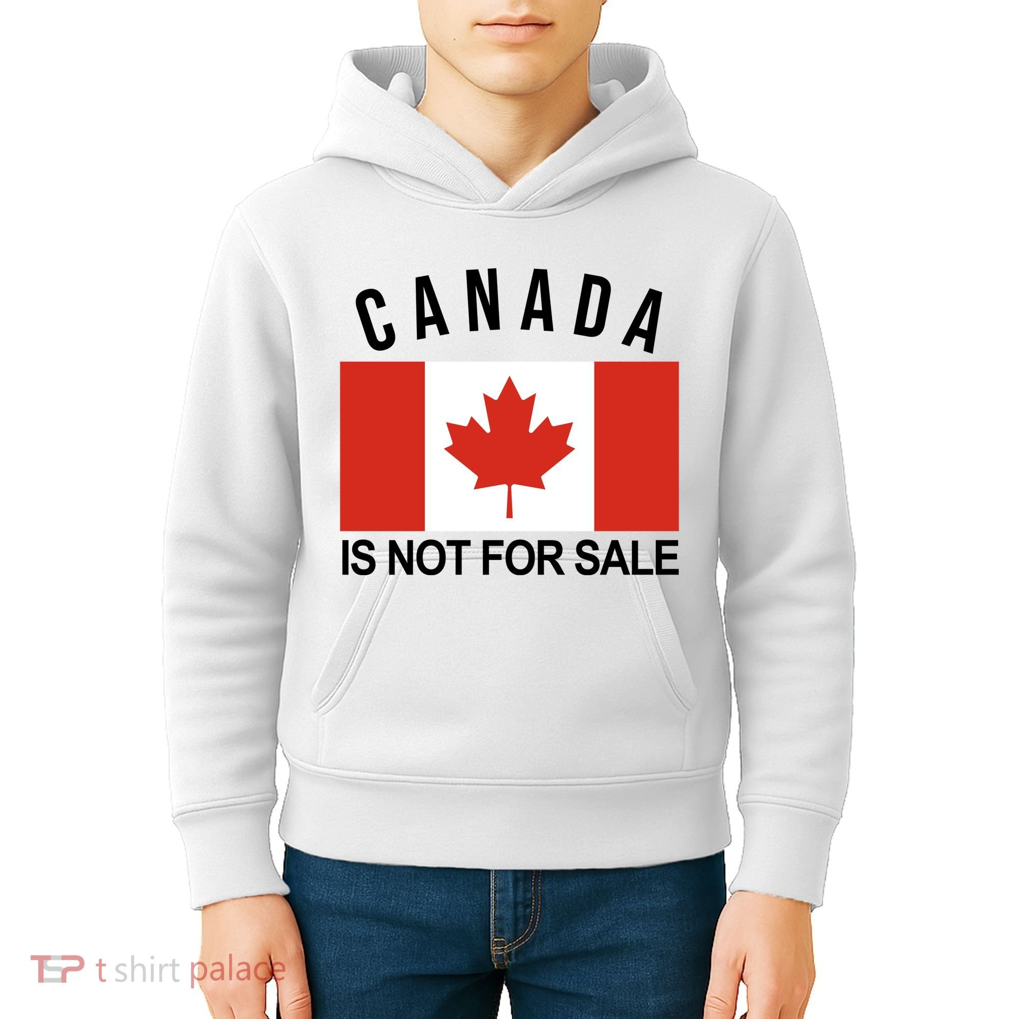 Canada Is Not For Sale Its Priceless Sovereign & Strong Kids Hoodie