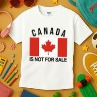 Canada Is Not For Sale Its Priceless Sovereign & Strong Kids T-Shirt thumb 3
