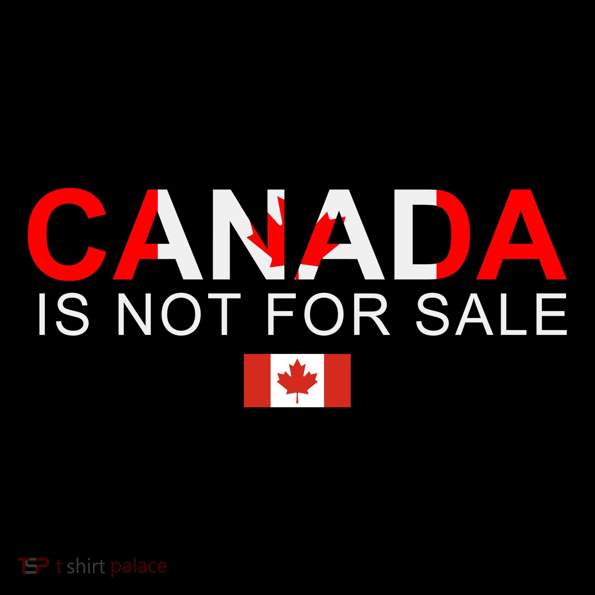 Canada Is Not For Sale Support Canadians Ornament