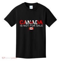 Canada Is Not For Sale Support Canadians Kids T-Shirt thumb 0