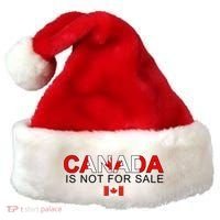 Canada Is Not For Sale Support Canadians Santa Hat thumb 0