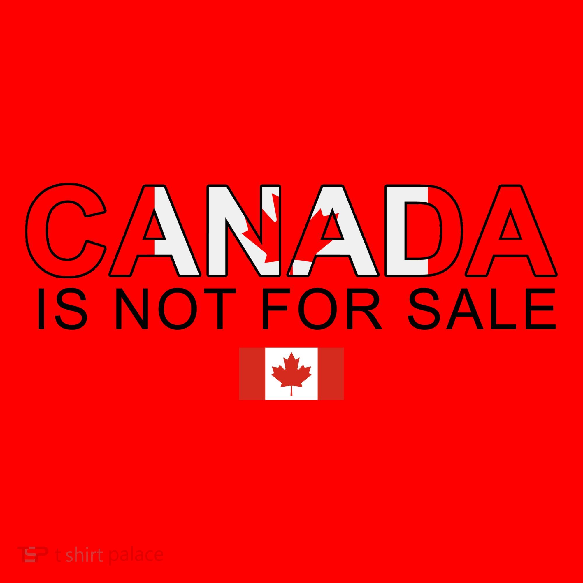 Canada Is Not For Sale Support Canadians Santa Hat