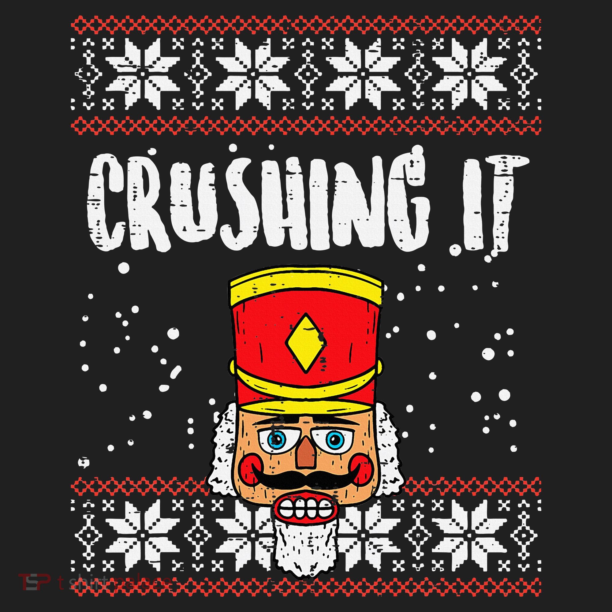 Crushing It Nutcracker Ugly Christmas Xmas Hat