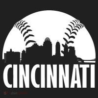 Cincinnati Baseball Skyline Women's Sweatshirt thumb 2
