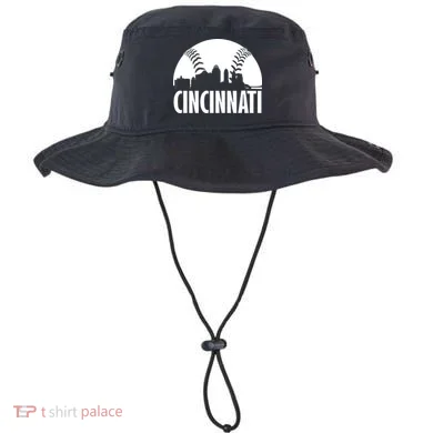 Cincinnati Baseball Skyline Bucket Hat