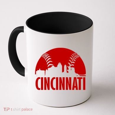 Cincinnati Baseball Skyline Coffee Mug