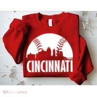 Cincinnati Baseball Skyline Sweatshirt thumb 2