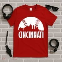 Cincinnati Baseball Skyline T-Shirt thumb 5