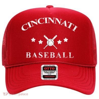 Cincinnati Vintage Baseball Throwback Retro Hat