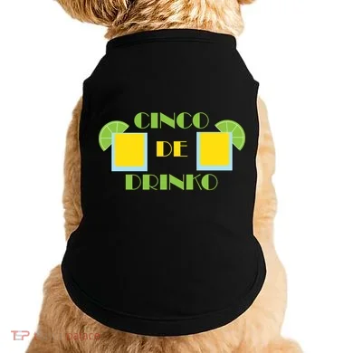 Cinco De Drinko Doggie Tank