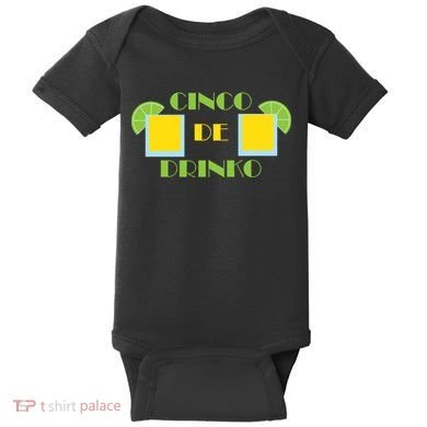 Cinco De Drinko Baby Bodysuit