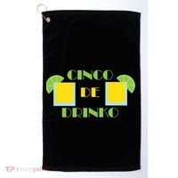 Cinco De Drinko Golf Towel thumb 0