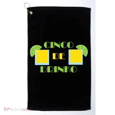 Cinco De Drinko Golf Towel