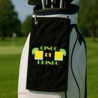 Cinco De Drinko Golf Towel thumb 2