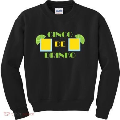 Cinco De Drinko Kids Sweatshirt