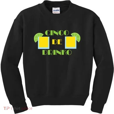 Cinco De Drinko Kids Sweatshirt