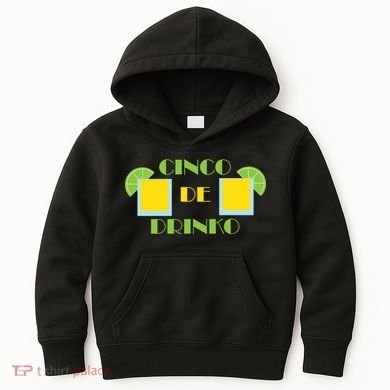 Cinco De Drinko Kids Hoodie