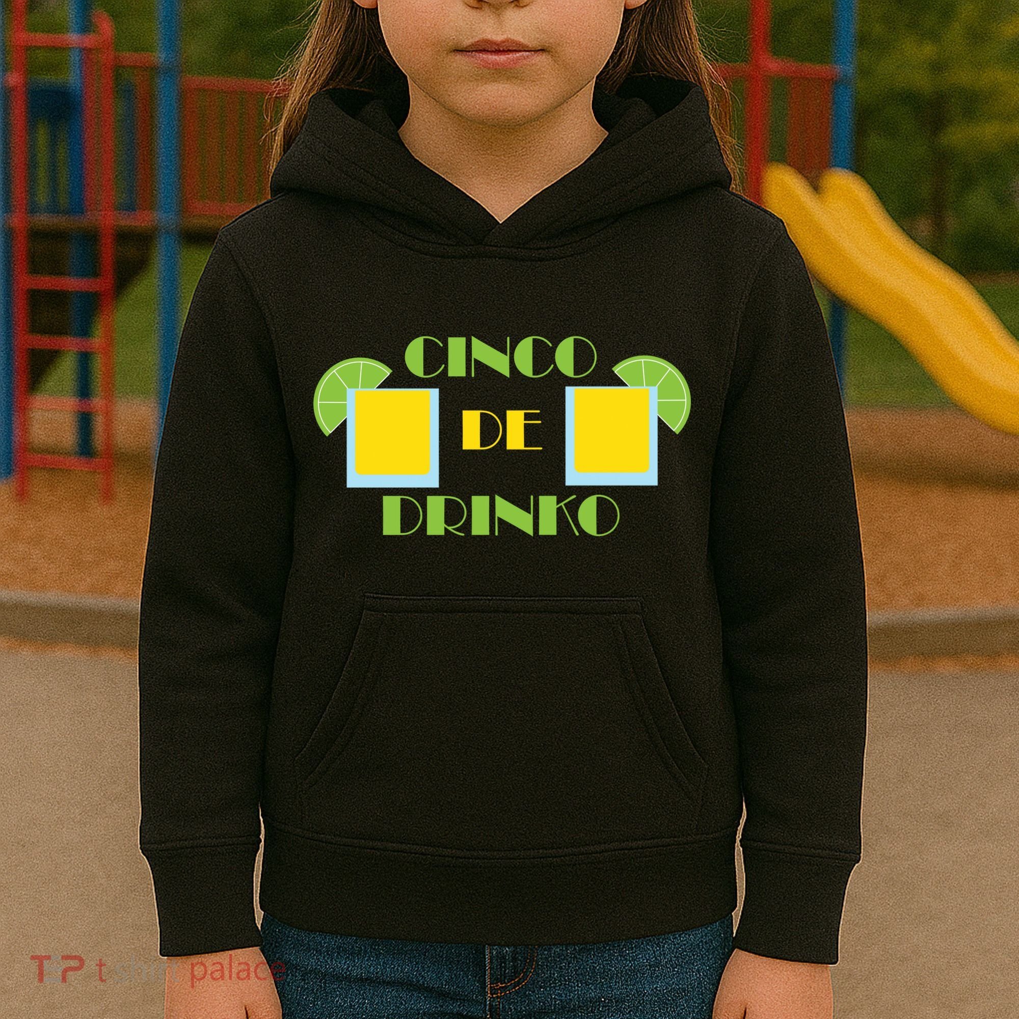 Cinco De Drinko Kids Hoodie