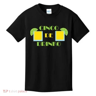 Cinco De Drinko Kids T-Shirt