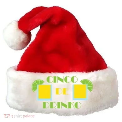 Cinco De Drinko Santa Hat