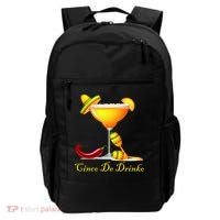 Cinco De Drinko Margarita Mayo Funny Day of the Dead Backpack thumb 0
