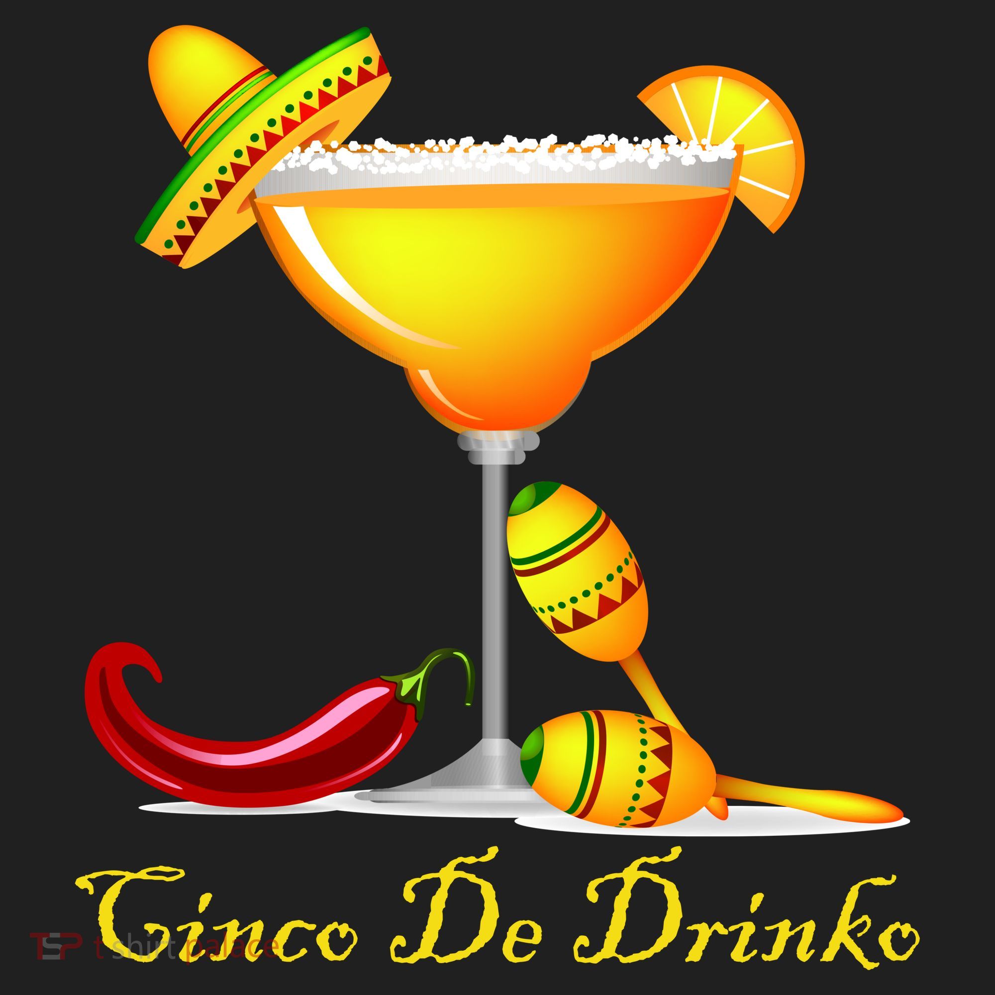 Cinco De Drinko Margarita Mayo Funny Day of the Dead Tumbler