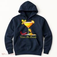 Cinco De Drinko Margarita Mayo Funny Day of the Dead Hoodie thumb 0