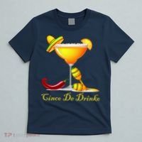 Cinco De Drinko Margarita Mayo Funny Day of the Dead T-Shirt thumb 5