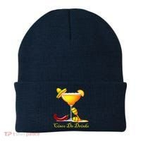 Cinco De Drinko Margarita Mayo Funny Day of the Dead Beanie thumb 0