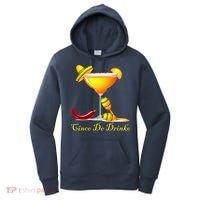 Cinco De Drinko Margarita Mayo Funny Day of the Dead Women's Hoodie thumb 0