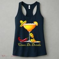 Cinco De Drinko Margarita Mayo Funny Day of the Dead Women's Tank Top thumb 3