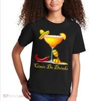 Cinco De Drinko Margarita Mayo Funny Day of the Dead Kids T-Shirt thumb 2