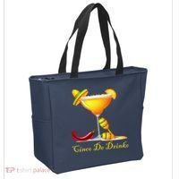 Cinco De Drinko Margarita Mayo Funny Day of the Dead Tote Bag thumb 2