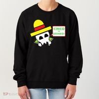 Cinco De Drinko Skull Cinco De Mayo Women's Sweatshirt thumb 0