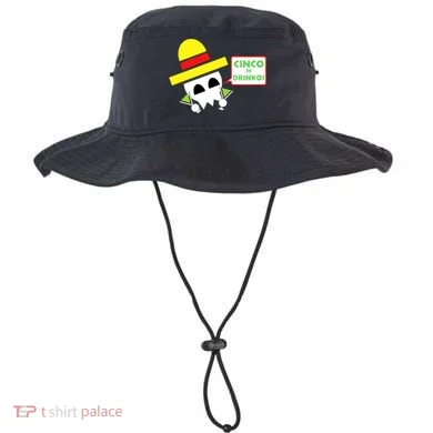 Cinco De Drinko Skull Cinco De Mayo Bucket Hat