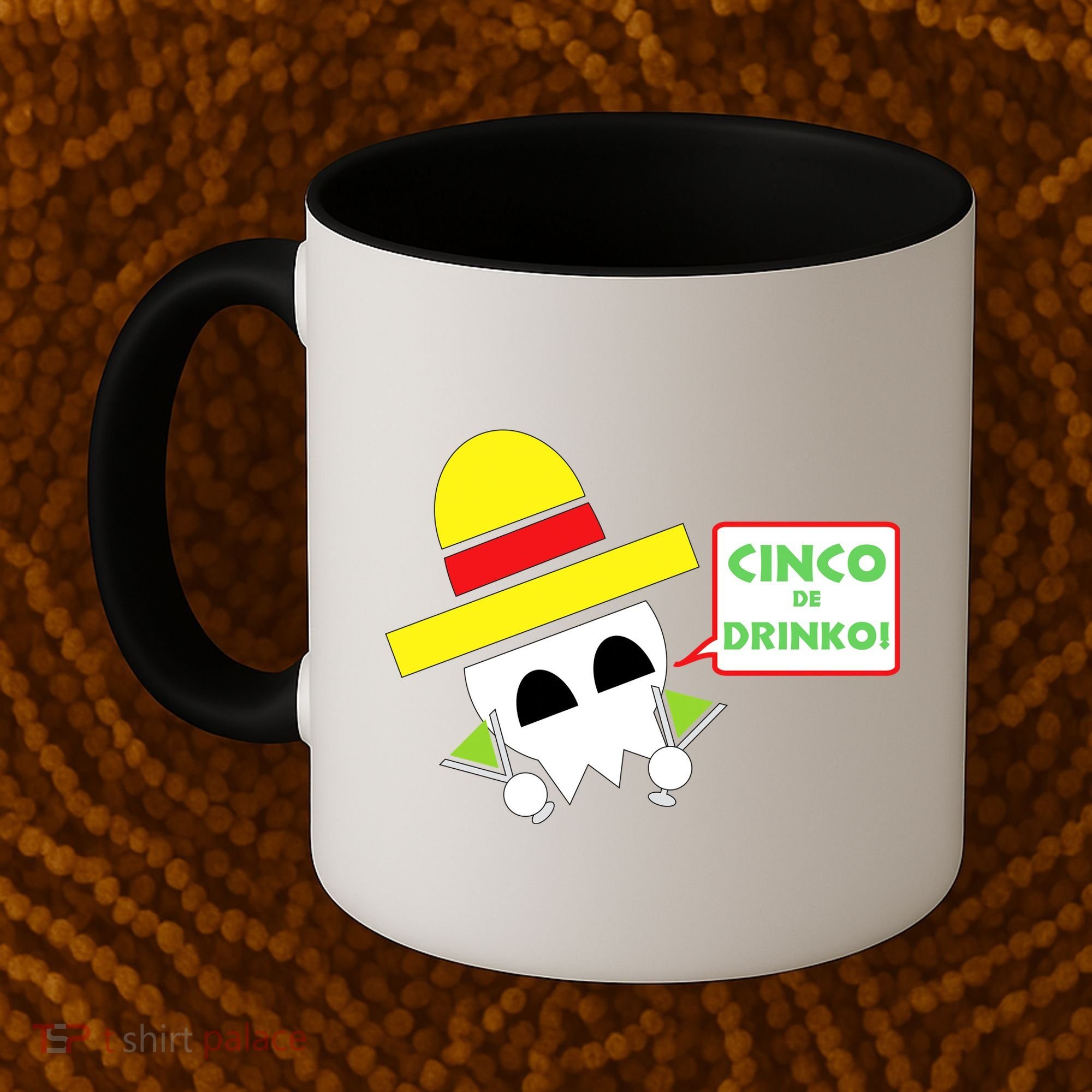 Cinco De Drinko Skull Cinco De Mayo Coffee Mug
