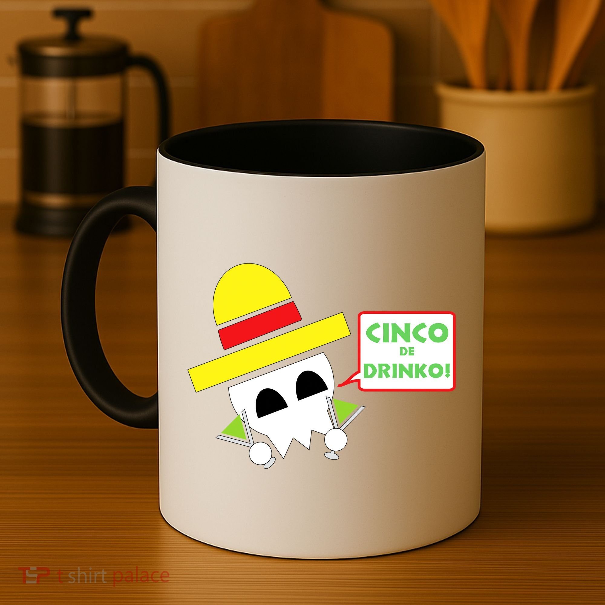 Cinco De Drinko Skull Cinco De Mayo Coffee Mug