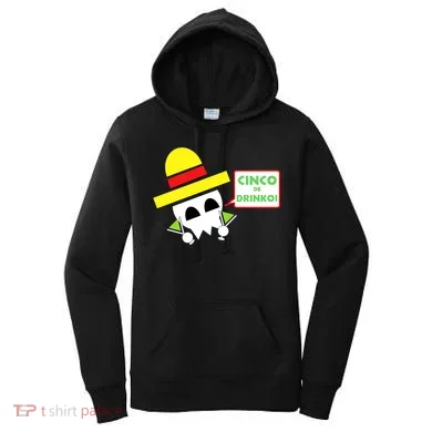 Cinco De Drinko Skull Cinco De Mayo Women's Hoodie