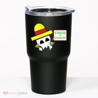 Cinco De Drinko Skull Cinco De Mayo Tumbler thumb 0