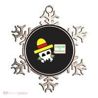 Cinco De Drinko Skull Cinco De Mayo Ornament thumb 0