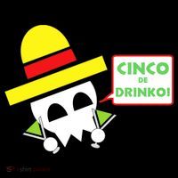 Cinco De Drinko Skull Cinco De Mayo Baby Bodysuit thumb 2