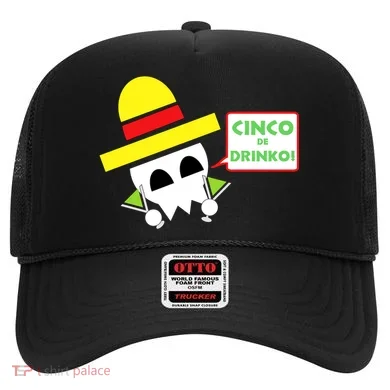 Cinco De Drinko Skull Cinco De Mayo Hat