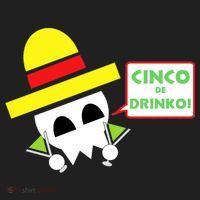 Cinco De Drinko Skull Cinco De Mayo Hat thumb 2