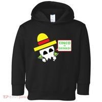 Cinco De Drinko Skull Cinco De Mayo Toddler Hoodie thumb 0