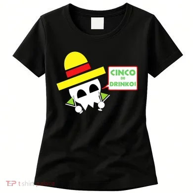 Cinco De Drinko Skull Cinco De Mayo Women's T-Shirt