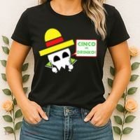 Cinco De Drinko Skull Cinco De Mayo Women's T-Shirt thumb 2