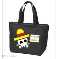 Cinco De Drinko Skull Cinco De Mayo Tote Bag thumb 3