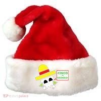Cinco De Drinko Skull Cinco De Mayo Santa Hat thumb 0
