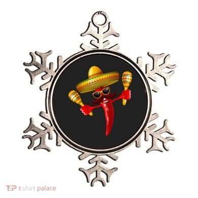 Cinco De Mayo Chili Pepper Dancing Moustache Mexican Ornament